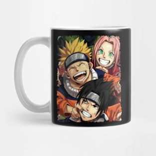 NARUTO TEAM MERCH VTG Mug